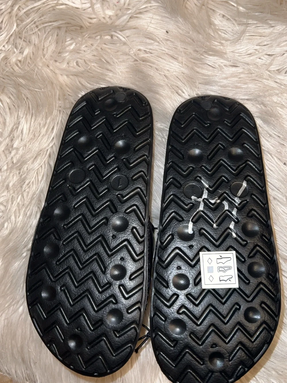 Ed Hardy black tiger kids slides